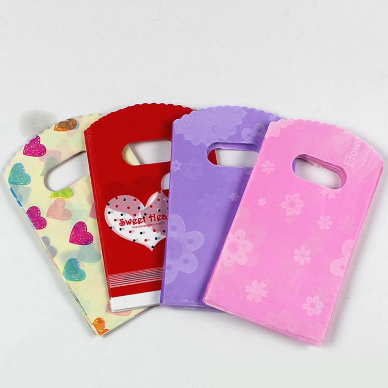 Event Party Shop - Colorful Print Plastic Jewelry Gift Bag,
