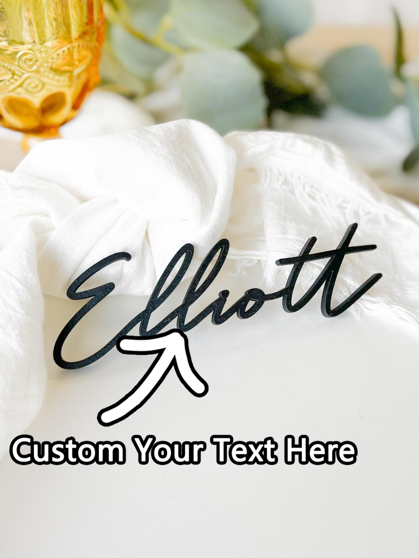 1PC Custom Seat Card - Persona - Event & Party Supply Photos review and price