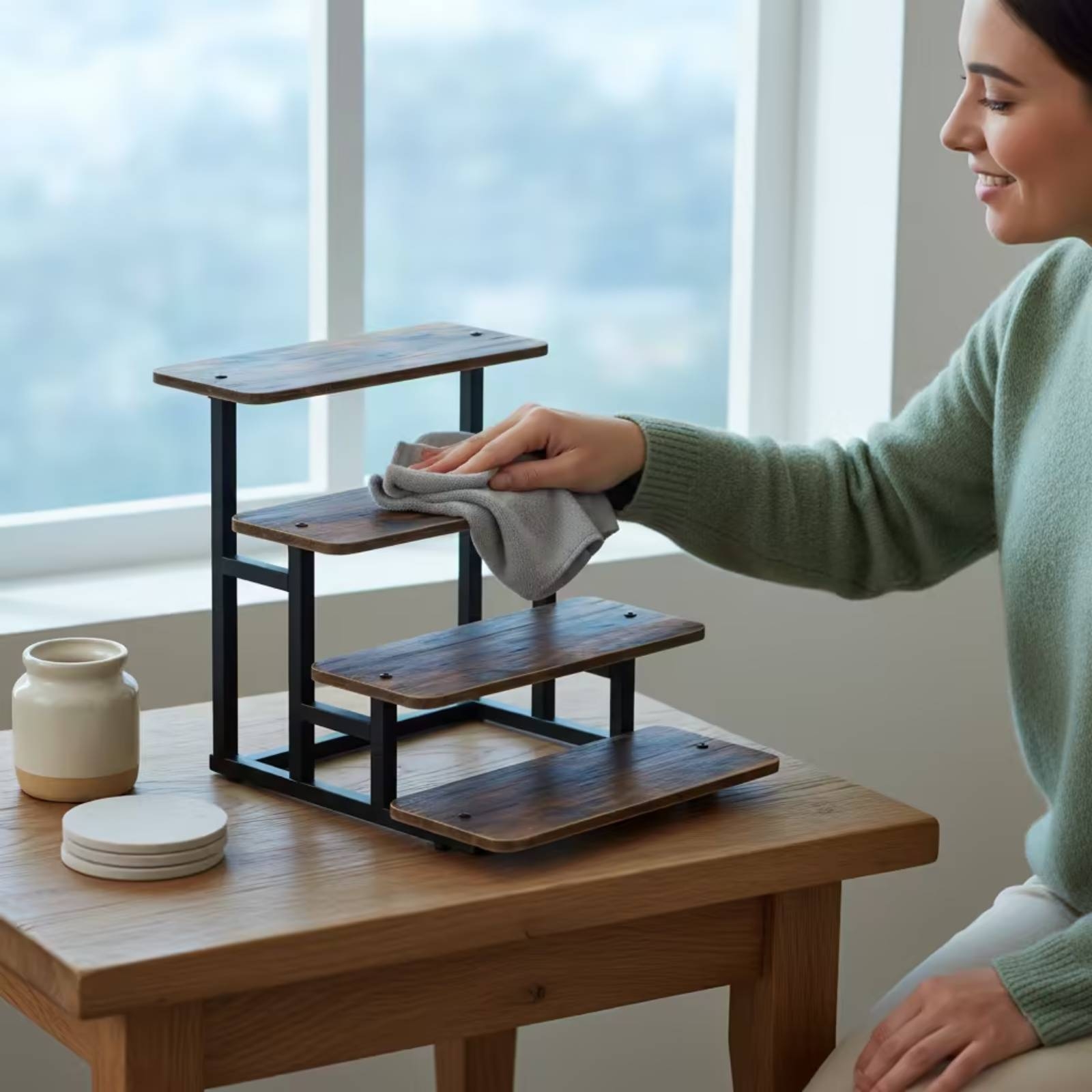 4-Tier Display Stand Tabletop  - Cupcake Stand Tier review and price