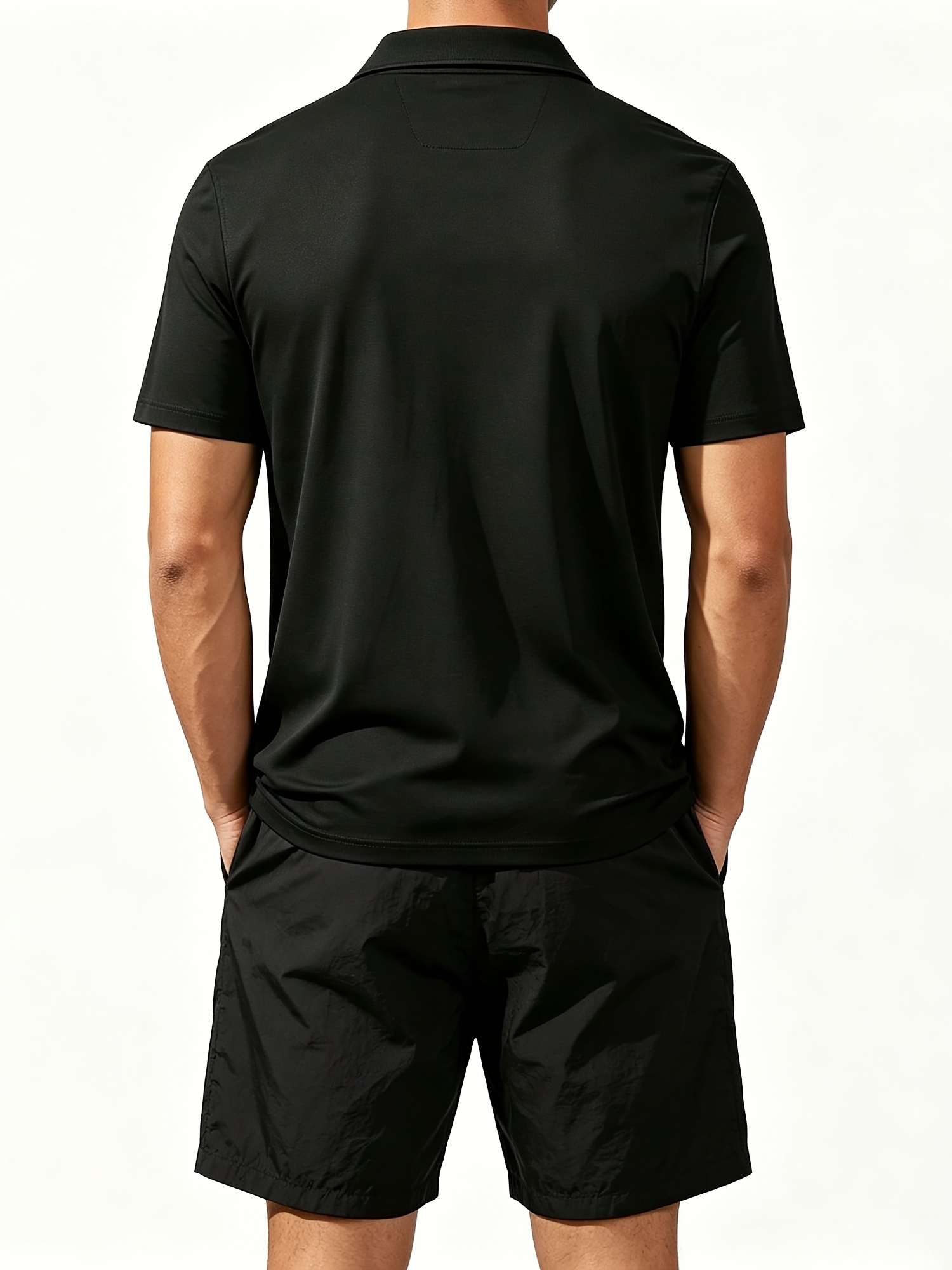 Men's Polo Shirt and Beach Sho - Event & Party Supply Photos review and price
