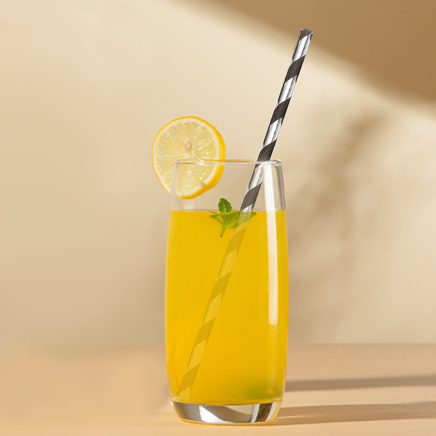 25 Pcs Colorful Disposable Pap - Paper Straw Color review and price