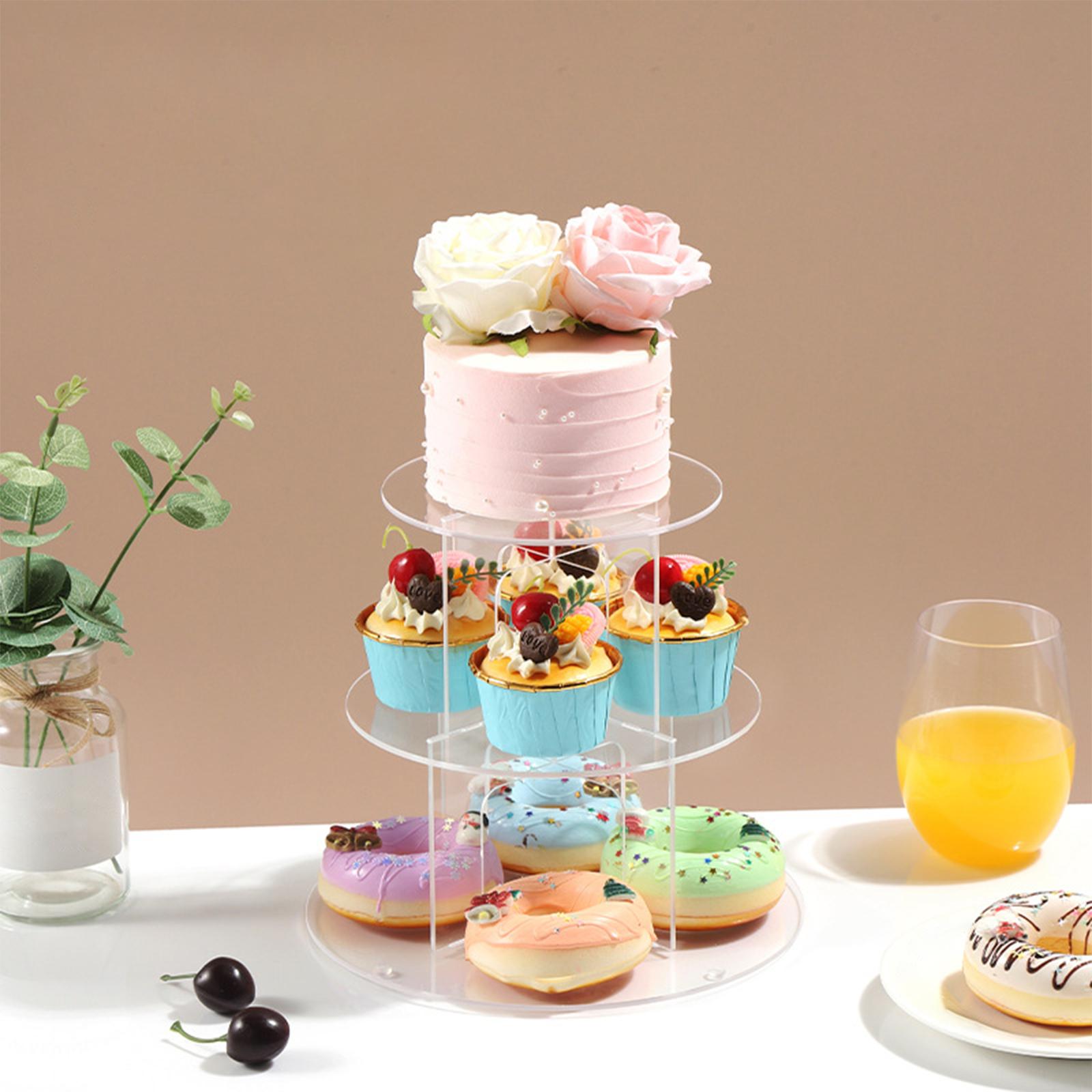 3/4/5 Tier Acrylic Cupcake Sta - Cupcake Stand Tier review and price
