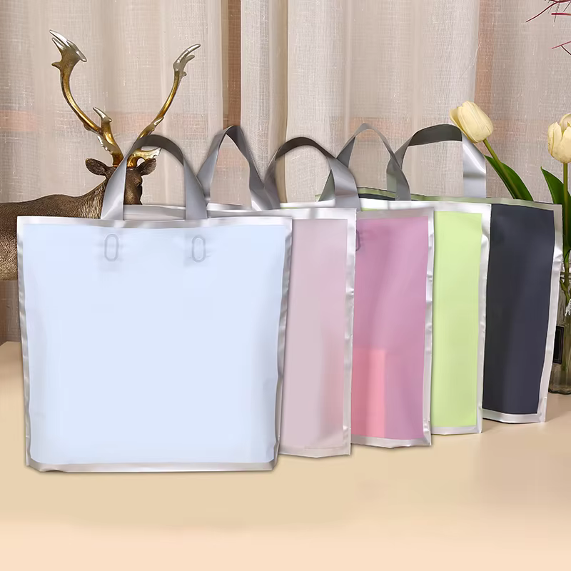 50Pcs Frosted hand shopping ba - Event Party Shop review and price