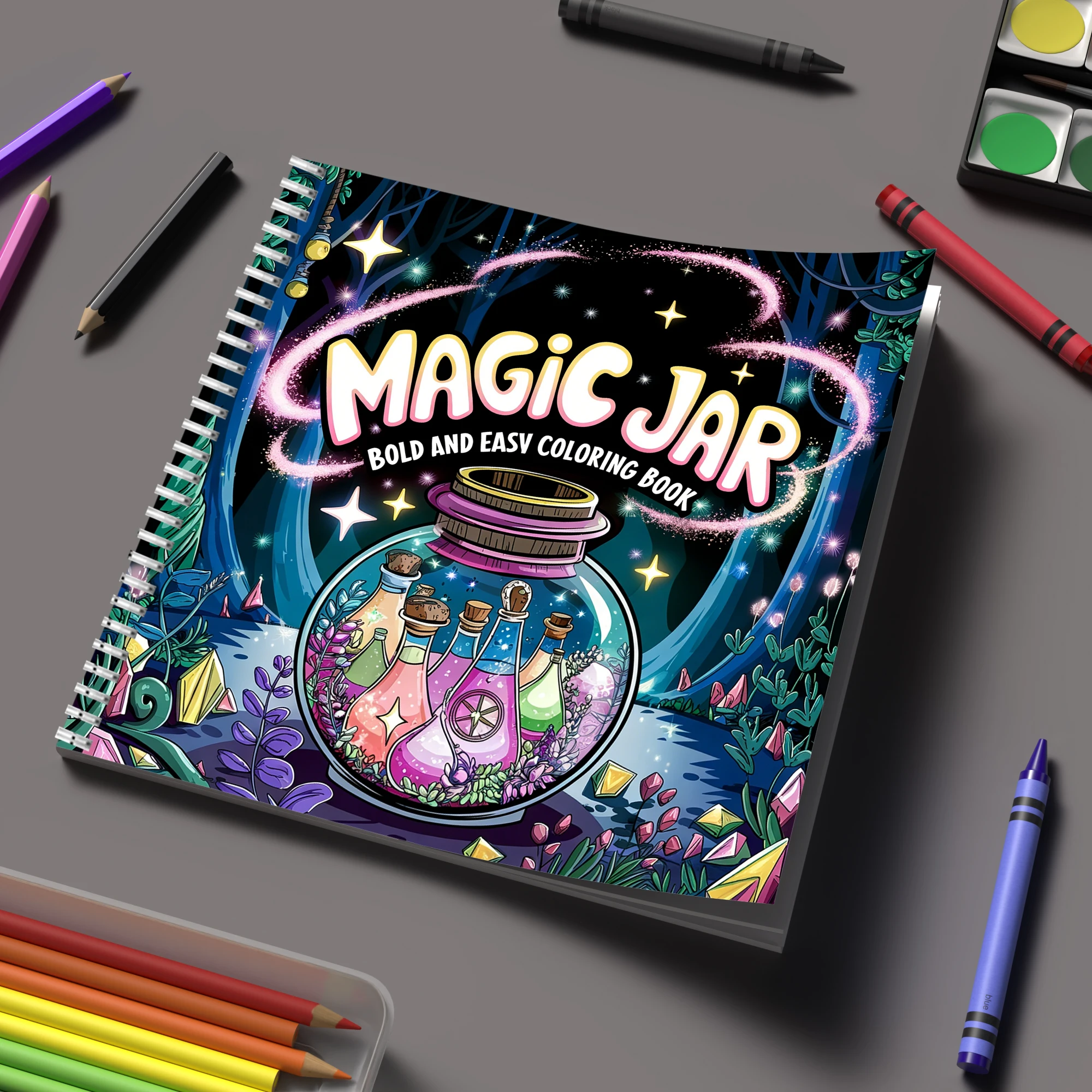 Coloring Book Magic Jar for Ad - Supply Event review and price