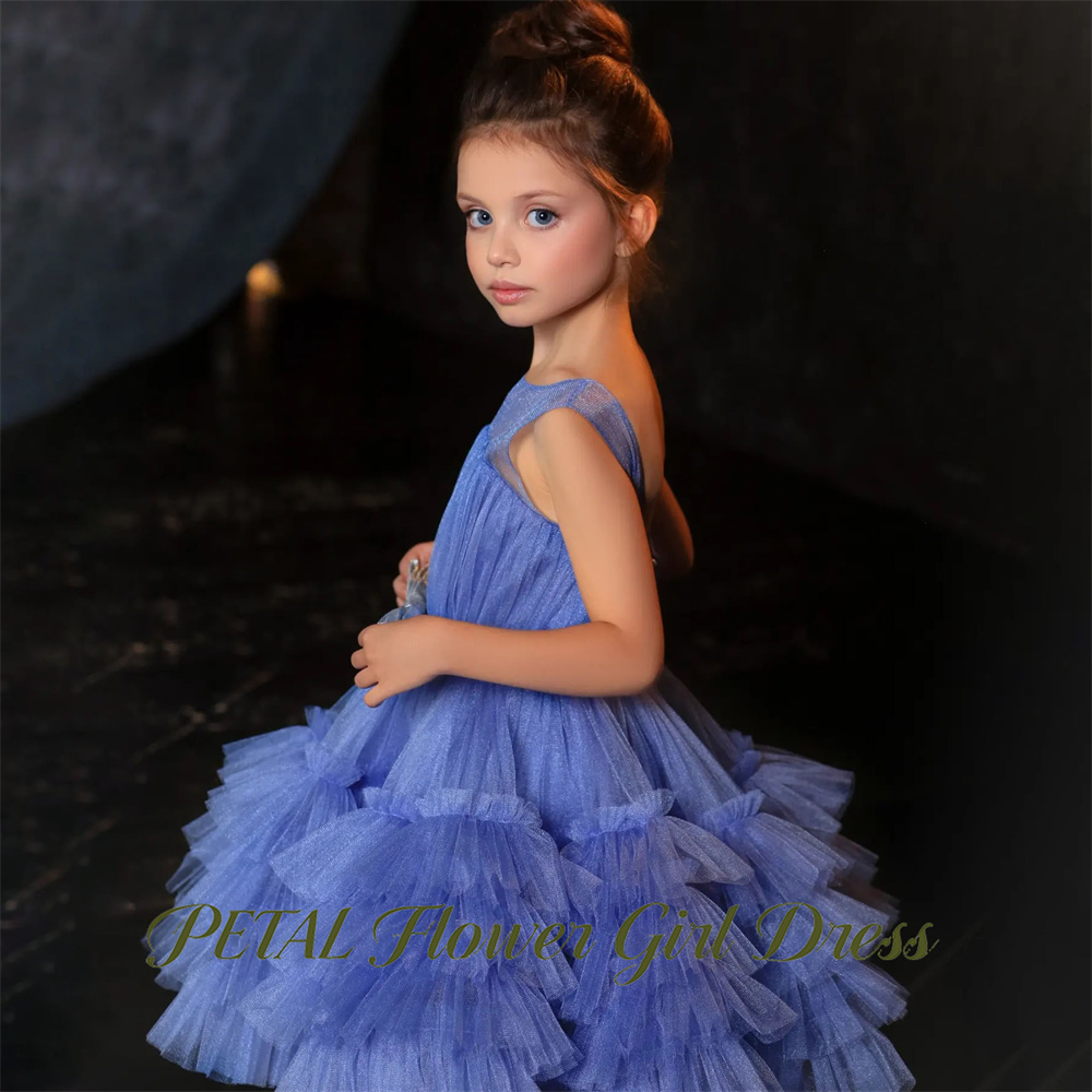 Petal Blue Sleeveless Children - Birthday Sash Glitter review and price