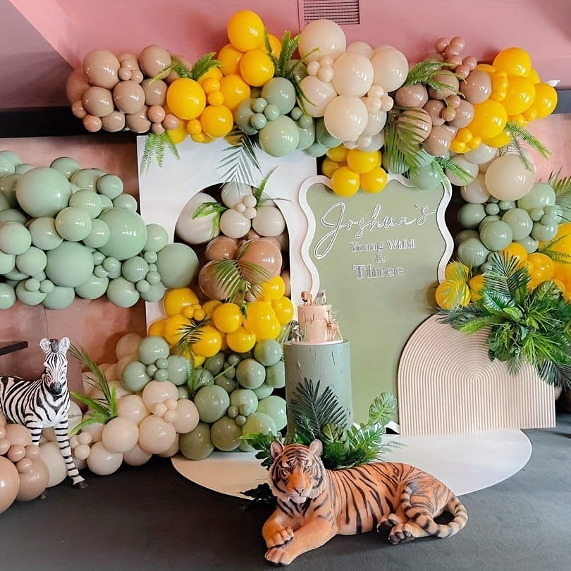146pcs Sage Green Yellow Ballo - Balloon Arch Kit review and price