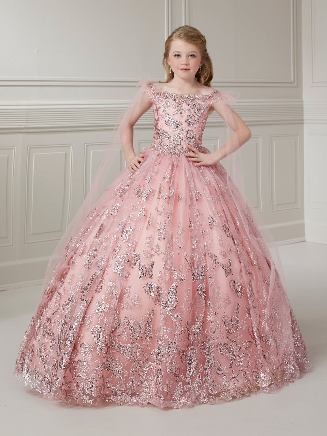 Gorgeous Flower Girl Dress Gre - Birthday Sash Glitter review and price