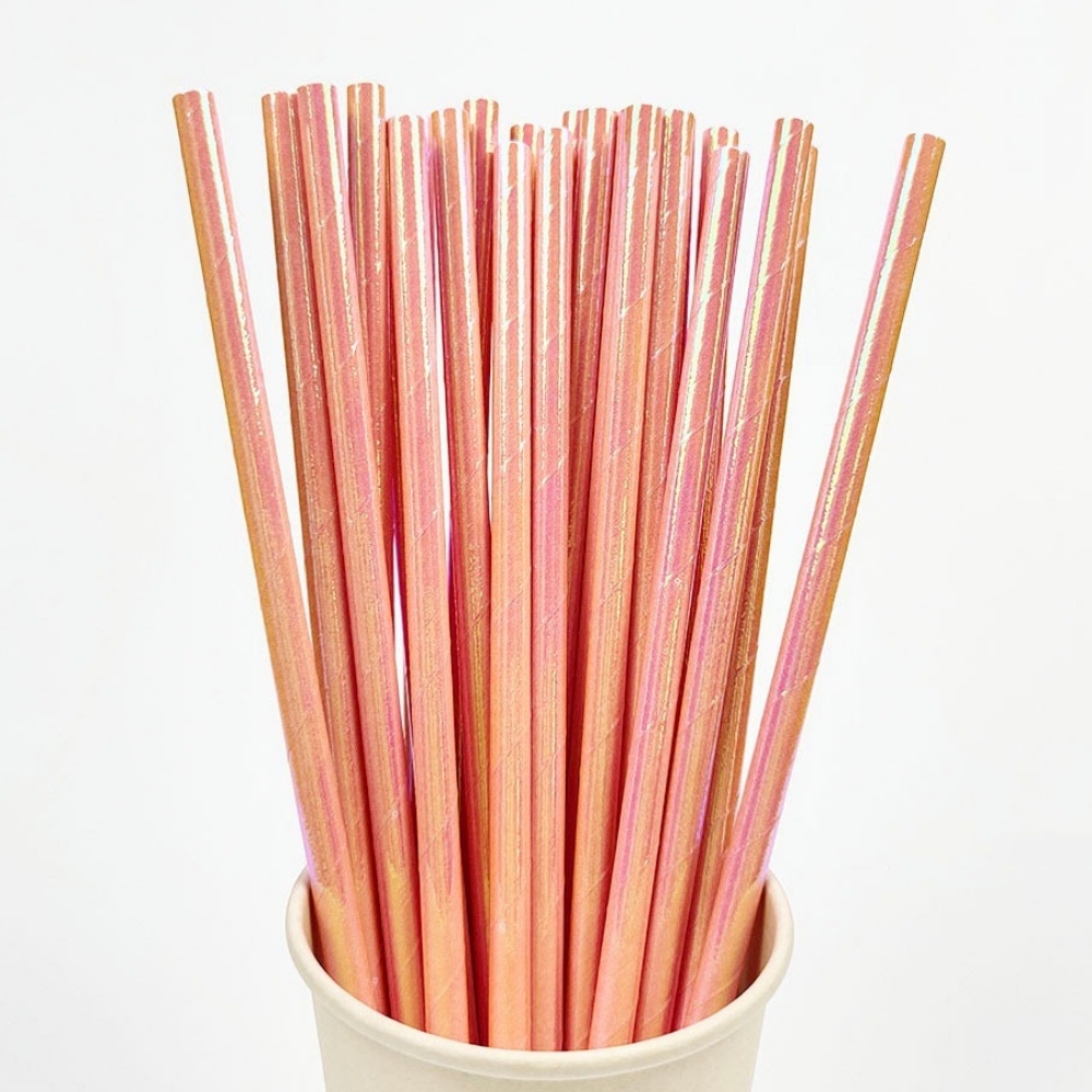 25Pcs Pearlescent Bronzing Pap - Paper Straw Color review and price