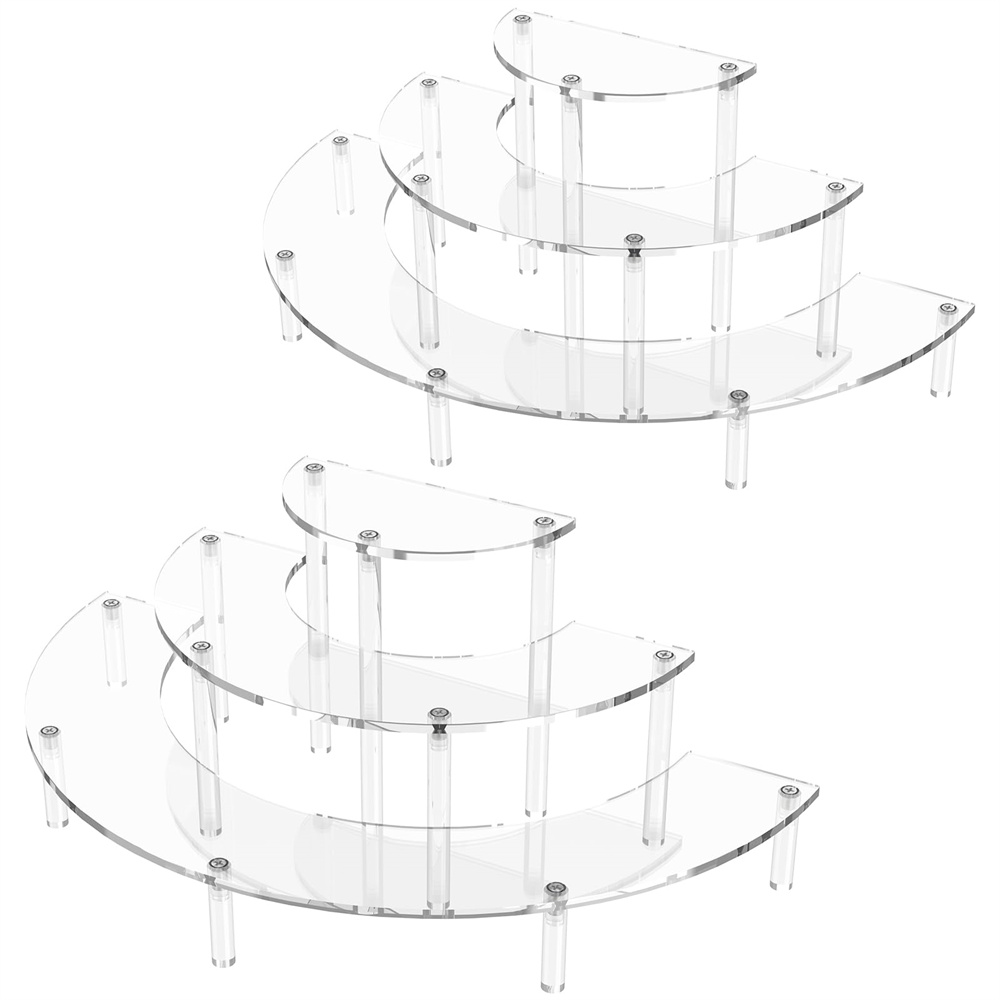 1/2pack Acrylic Display Riser  - Cupcake Stand Tier review and price