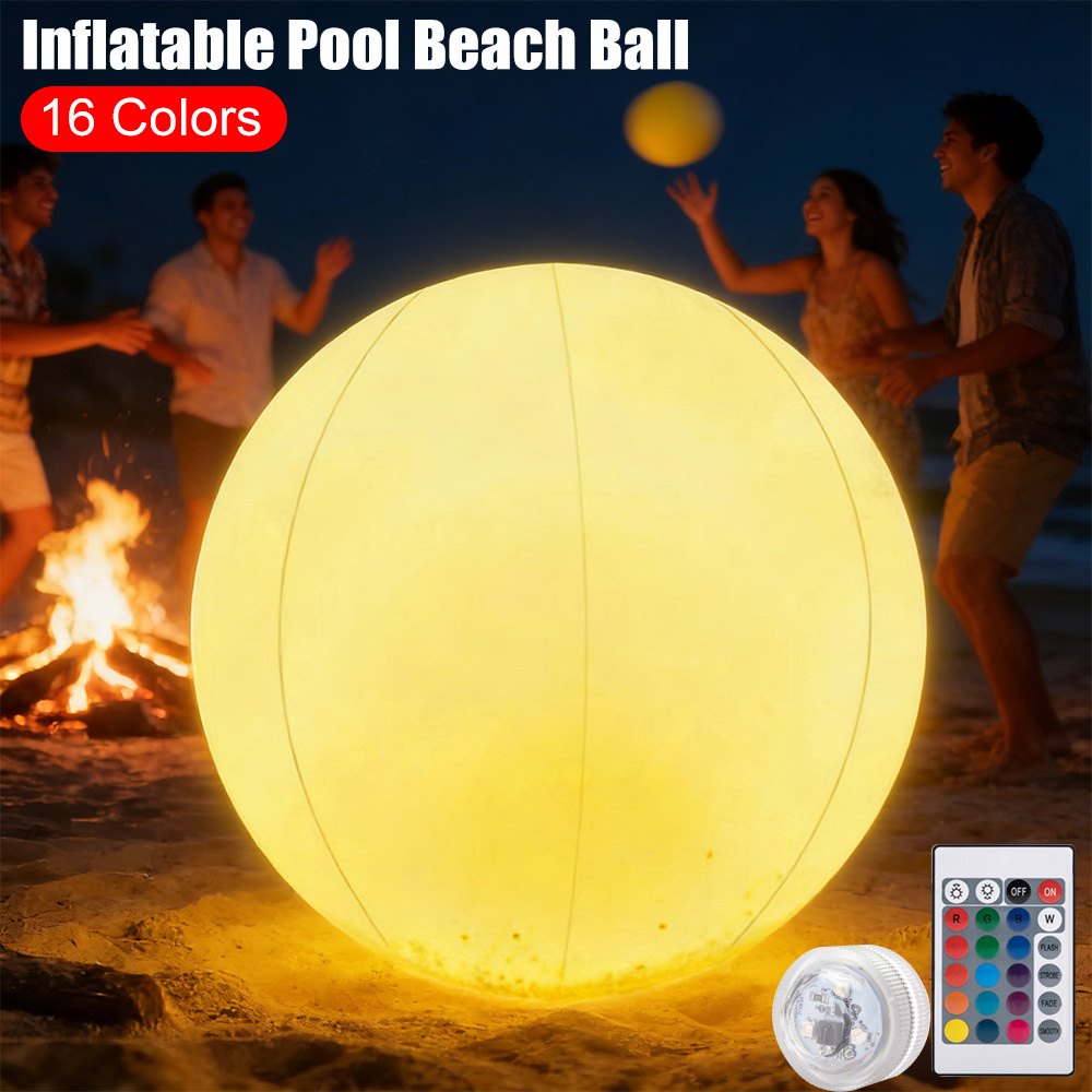 Inflatable Pool Beach Ball Lum - Led Balloon Light review and price