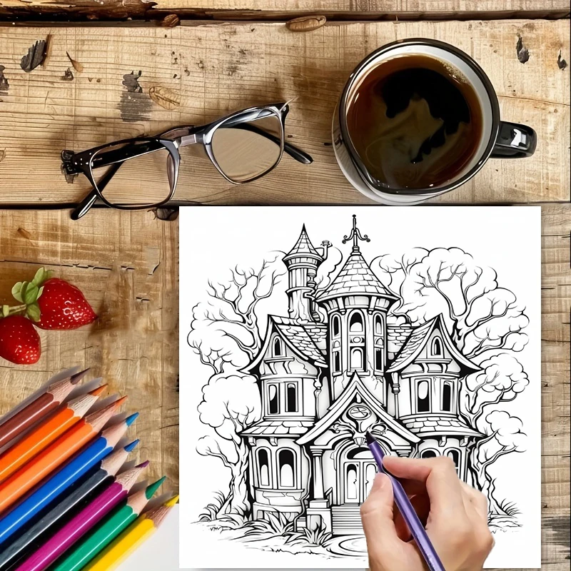 Haunted House Coloring Book fo - Supply Event review and price