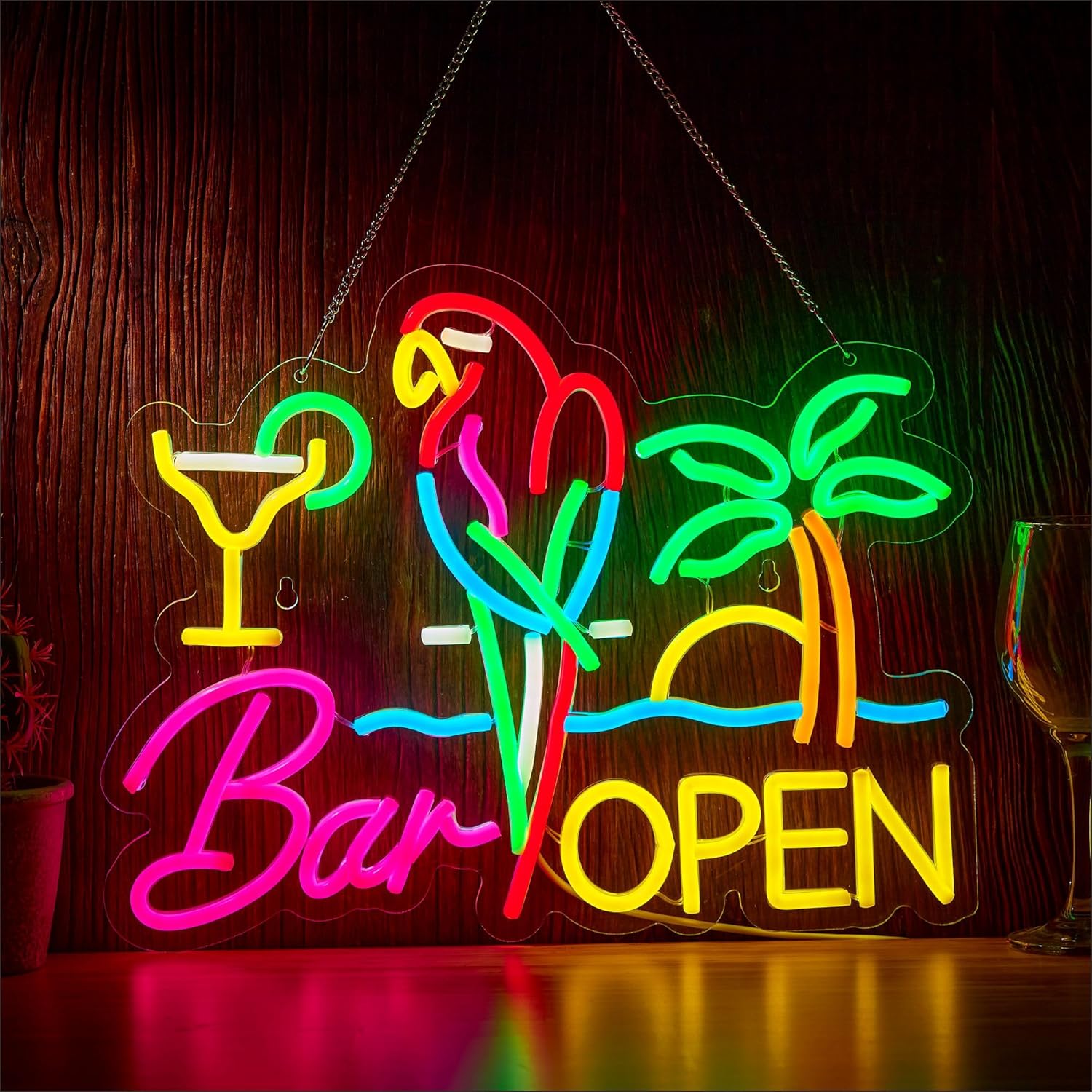 Bar Open Neon Sign Business Ar - Neon Sign Party review and price