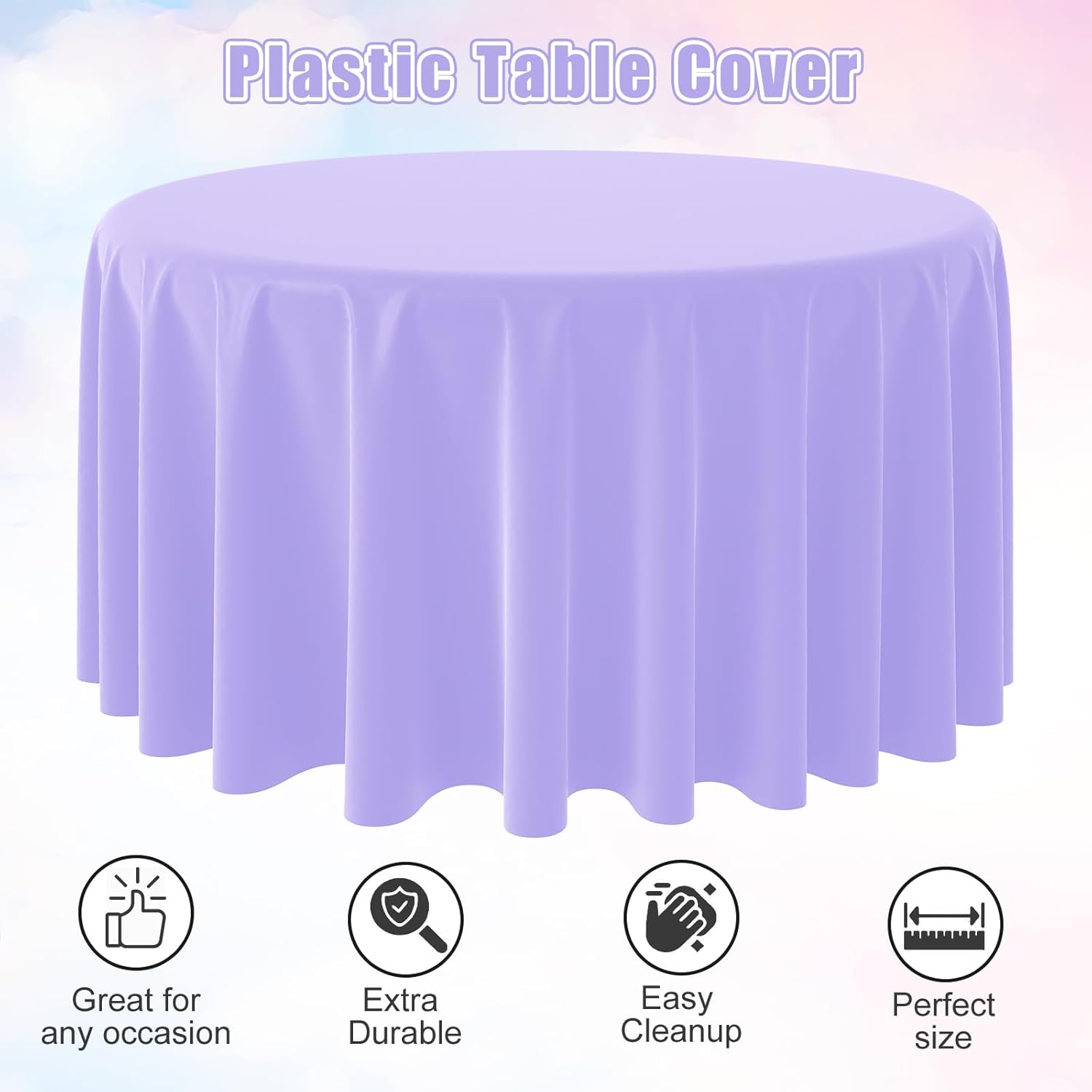 Disposable Round Solid Color T - Table Cloth Disposable review and price