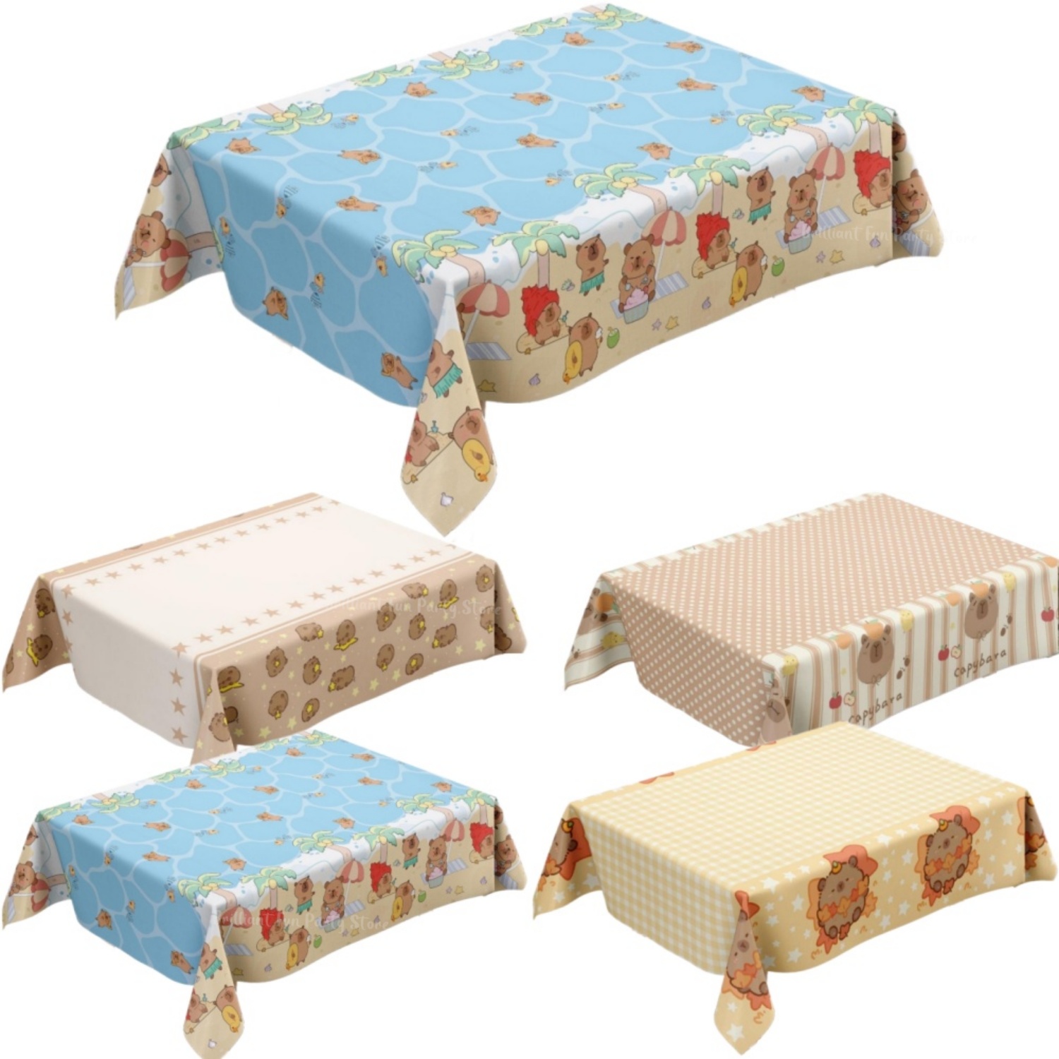 Cute Capybara Tablecloth for K - Table Cloth Disposable review and price